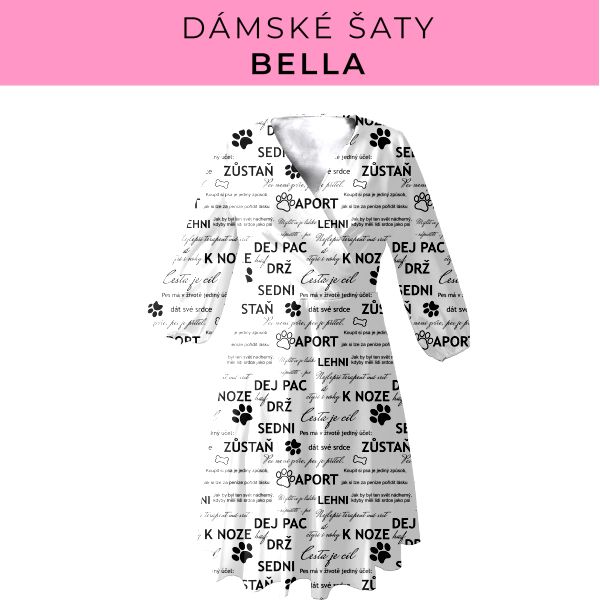 DÁMSKÝ střih - šaty Bella