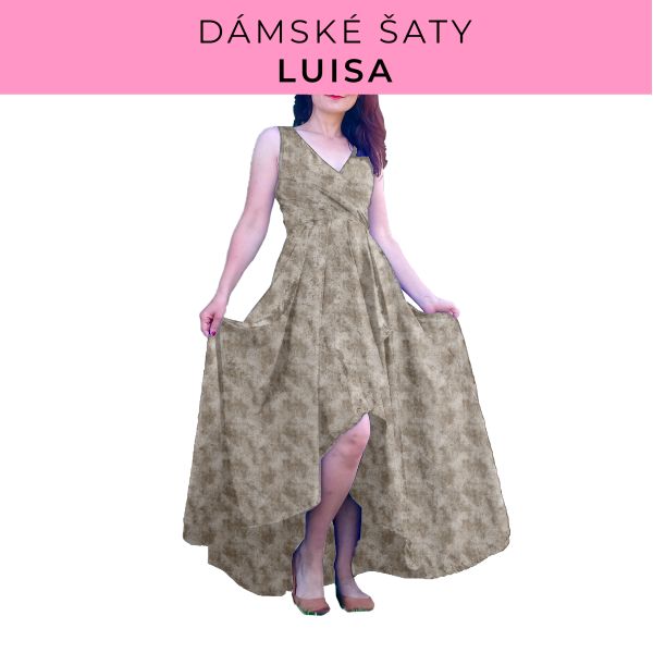 DÁMSKÝ střih - šaty Luisa