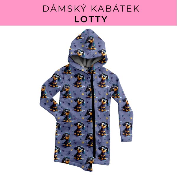 DÁMSKÝ střih - Kabátek Lotty