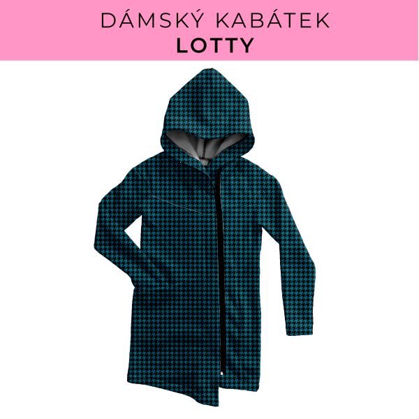 DÁMSKÝ střih - Kabátek Lotty