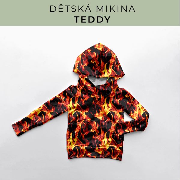 DĚTSKÝ střih - Mikina Teddy