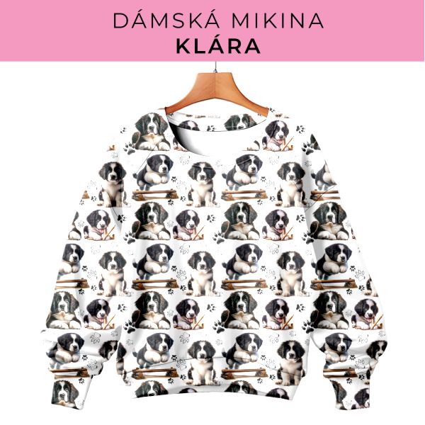 DÁMSKÝ střih - mikina Klára