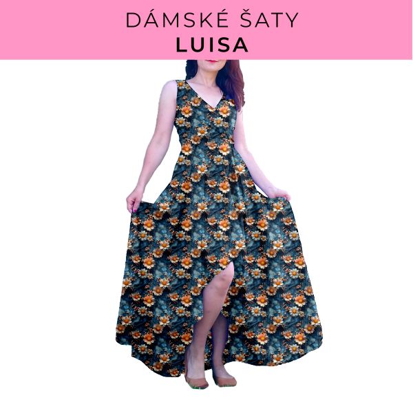 DÁMSKÝ střih - šaty Luisa