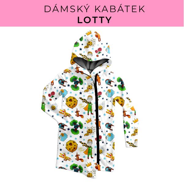 DÁMSKÝ střih - Kabátek Lotty