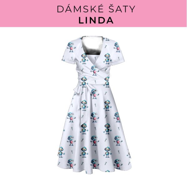 DÁMSKÝ střih - šaty Linda