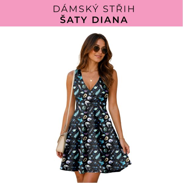 Dámský střih - šaty Diana