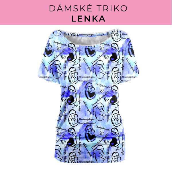 DÁMSKÝ střih - Triko Lenka
