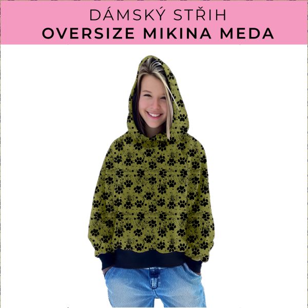 Dámský střih - mikina Meda