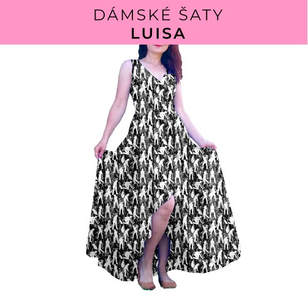 DÁMSKÝ střih - šaty Luisa