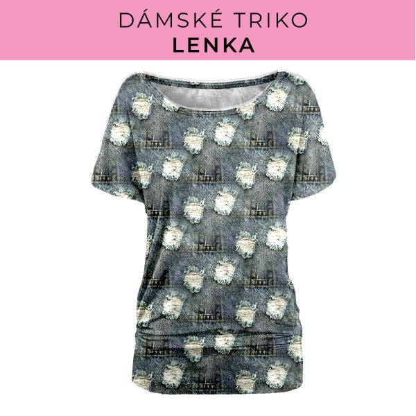 DÁMSKÝ střih - Triko Lenka