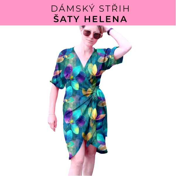 Dámský střih na šaty  Helena
