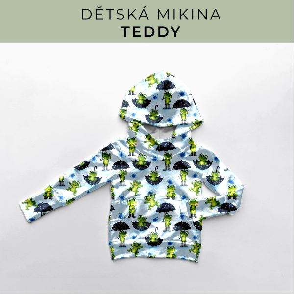 DĚTSKÝ střih - Mikina Teddy