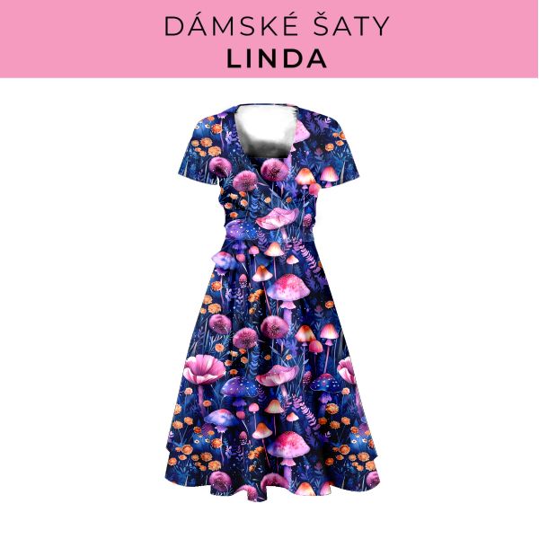 DÁMSKÝ střih - šaty Linda