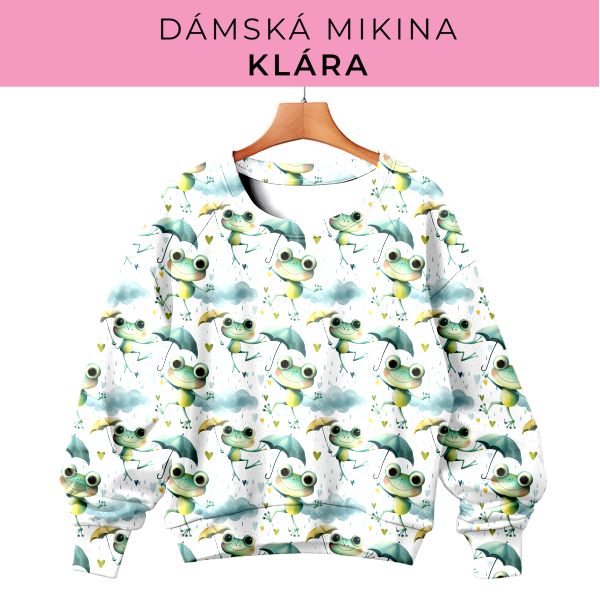 DÁMSKÝ střih - mikina Klára