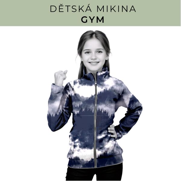 Dětská střih - mikina GYM