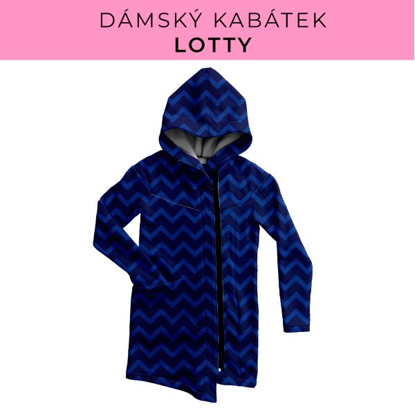 DÁMSKÝ střih - Kabátek Lotty