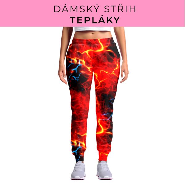 DÁMSKÝ střih - tepláky