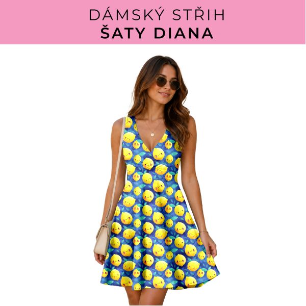 Dámský střih - šaty Diana