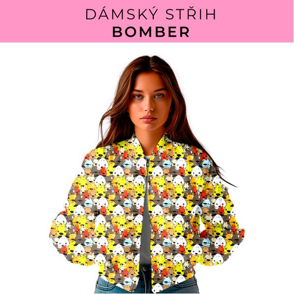 DÁMSKÝ střih - Bomber