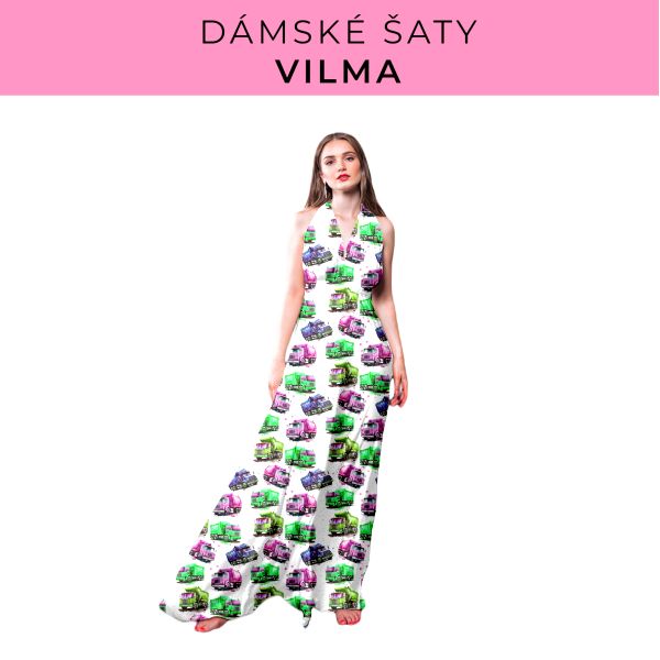 DÁMSKÝ střih - šaty Vilma