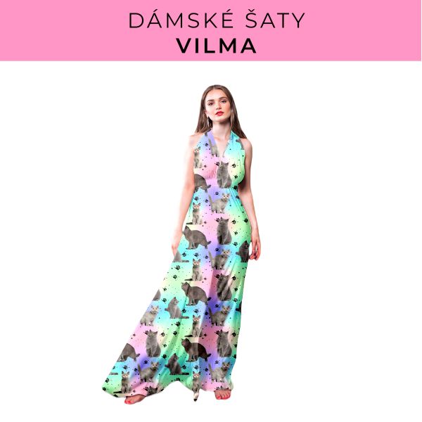 DÁMSKÝ střih - šaty Vilma