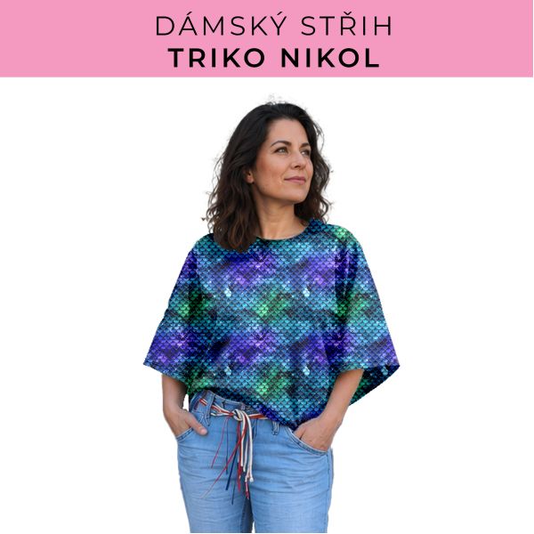 Dámský střih -  triko Nikol