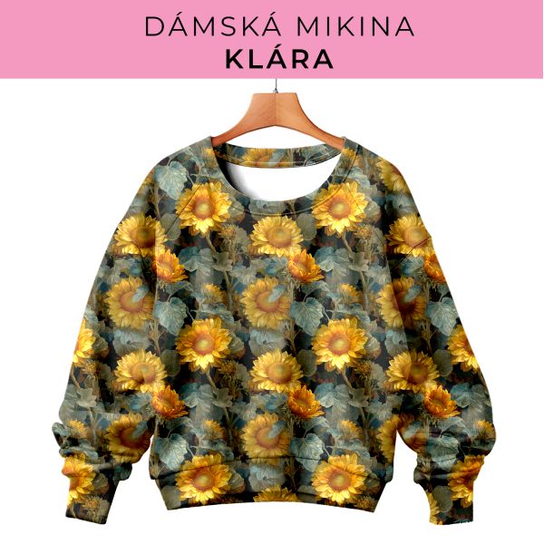 DÁMSKÝ střih - mikina Klára
