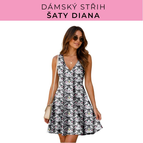 Dámský střih - šaty Diana