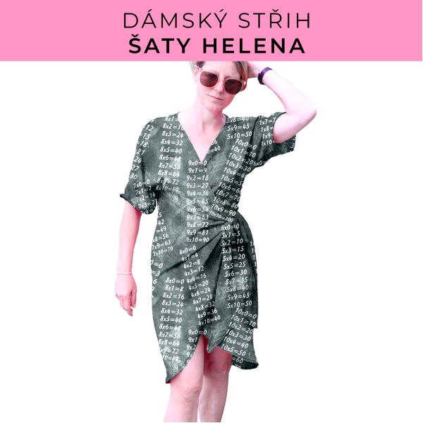 Dámský střih na šaty  Helena
