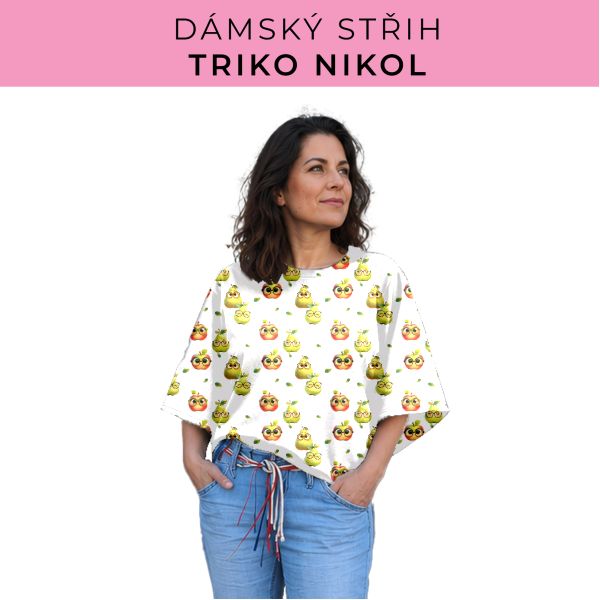 Dámský střih -  triko Nikol
