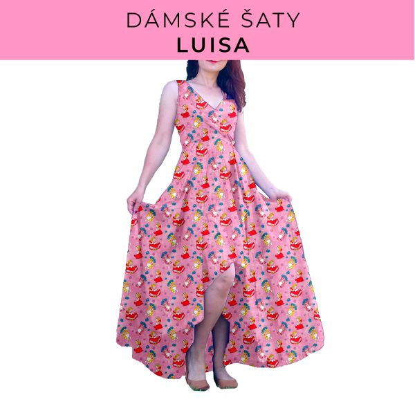 DÁMSKÝ střih - šaty Luisa