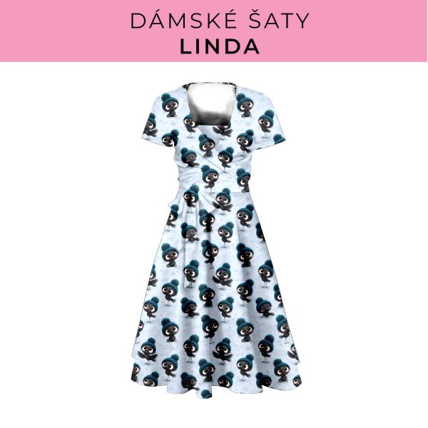 DÁMSKÝ střih - šaty Linda