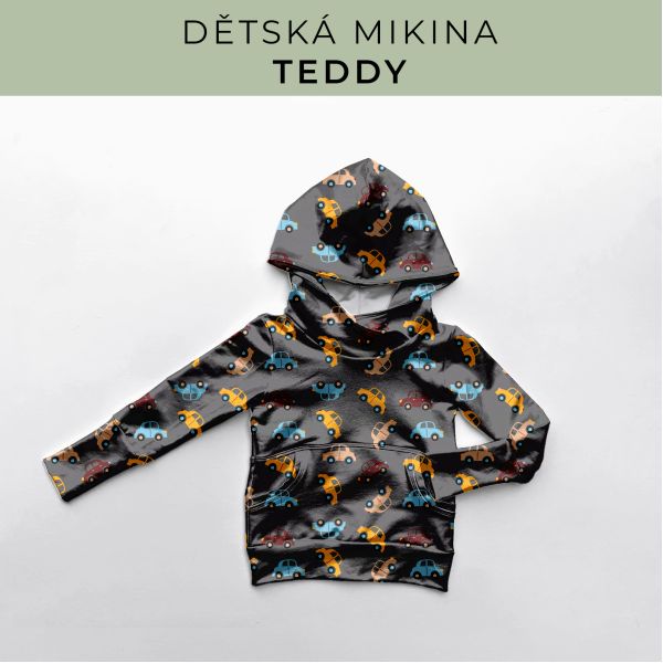 DĚTSKÝ střih - Mikina Teddy