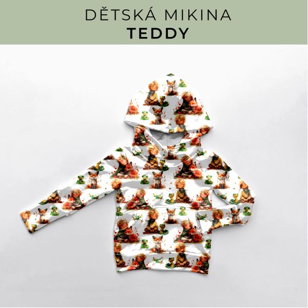 DĚTSKÝ střih - Mikina Teddy