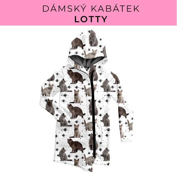 DÁMSKÝ střih - Kabátek Lotty