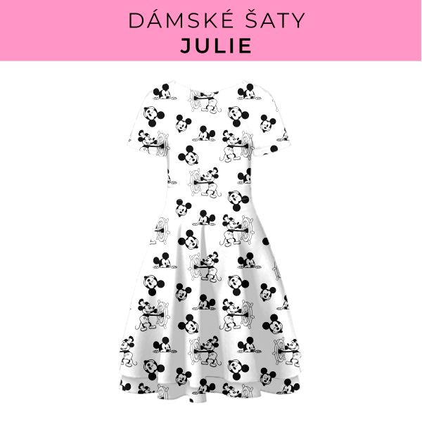 DÁMSKÝ střih - šaty julie
