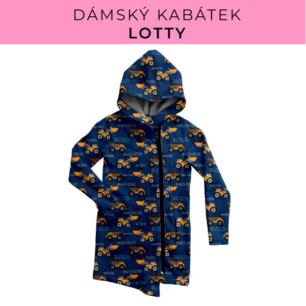 DÁMSKÝ střih - Kabátek Lotty