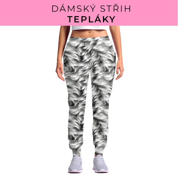 DÁMSKÝ střih - tepláky