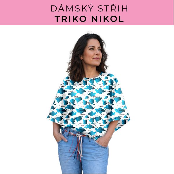 Dámský střih -  triko Nikol