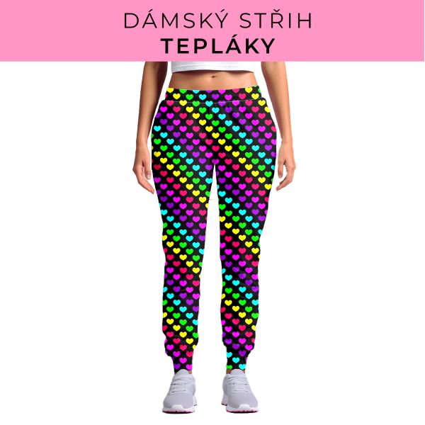 DÁMSKÝ střih - tepláky