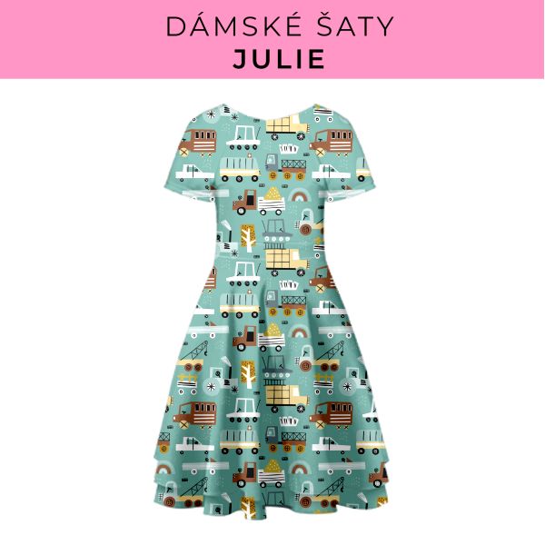 DÁMSKÝ střih - šaty julie