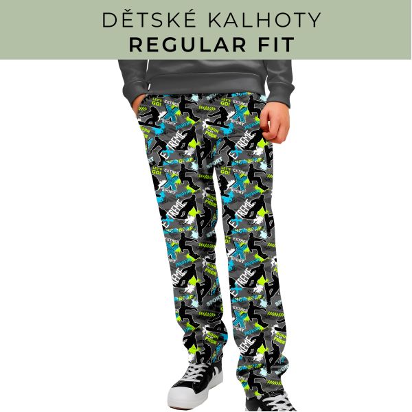 DĚTSKÝ STŘIH - Kalhoty Regular fit