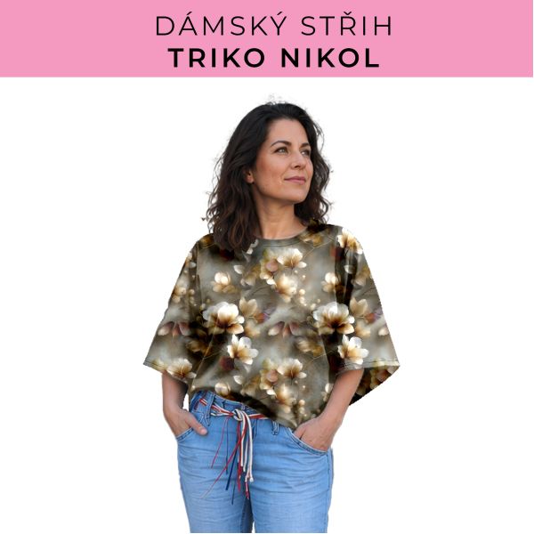 Dámský střih -  triko Nikol