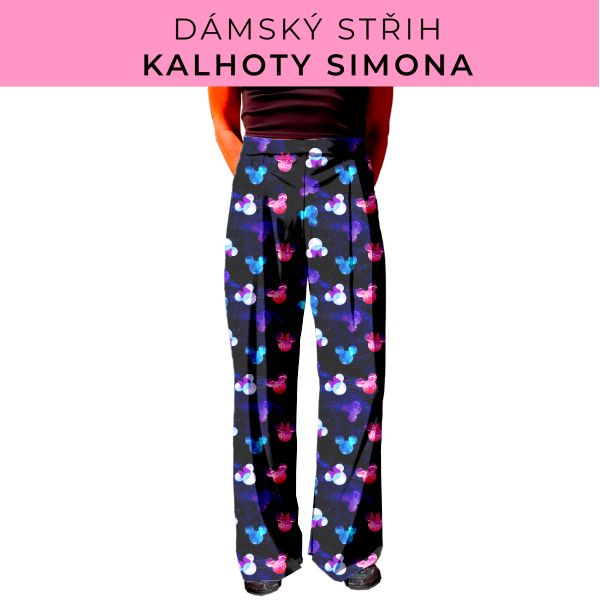 Dámský střih - kalhoty Simona