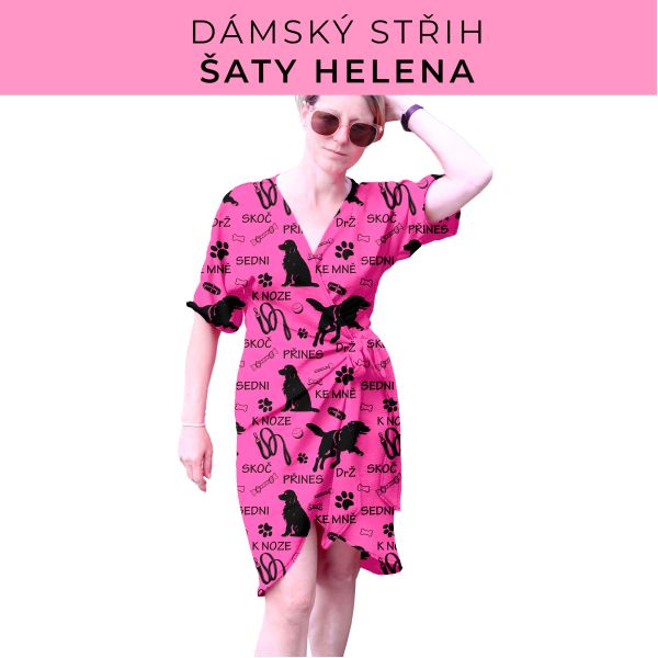 Dámský střih na šaty  Helena