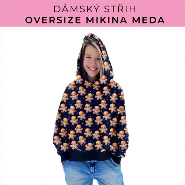 Dámský střih - mikina Meda