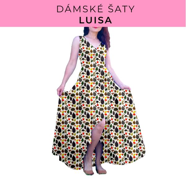 DÁMSKÝ střih - šaty Luisa