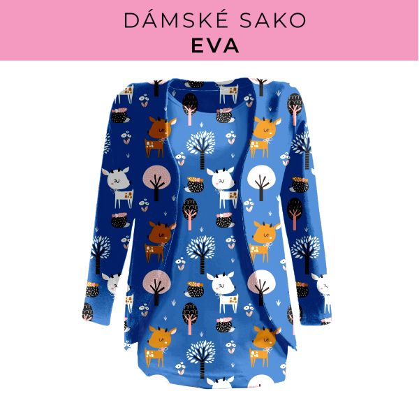 DÁMSKÝ střih - sako Eva