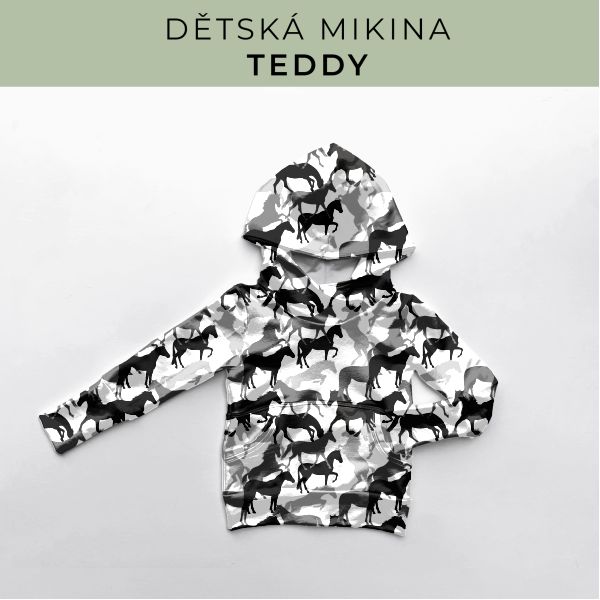 DĚTSKÝ střih - Mikina Teddy