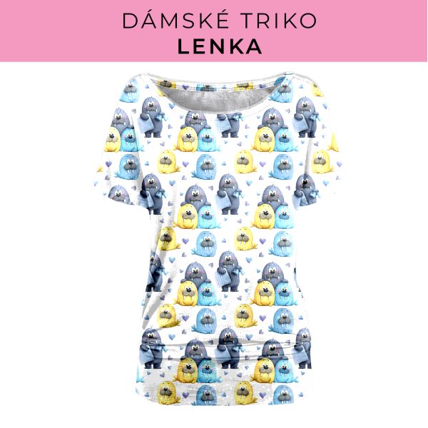 DÁMSKÝ střih - Triko Lenka